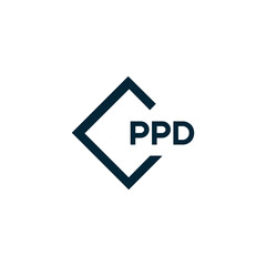 PPD logo. P P D design. White PPD letter. PPD, P P D letter logo design. P P D letter logo design in GOLD, GOLDEN LOGO, THREE, style. letter logo set in one artboard. P P D letter logo vector design.