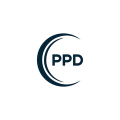 PPD logo. P P D design. White PPD letter. PPD, P P D letter logo design. P P D letter logo design in GOLD, GOLDEN LOGO, THREE, style. letter logo set in one artboard. P P D letter logo vector design.
