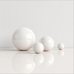 Clean white background with a subtle gradient, soft light, negative prompts text, objects