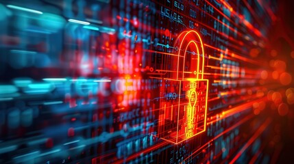 Secure Network - Firewall Shielding Against Unauthorized Access Attempts