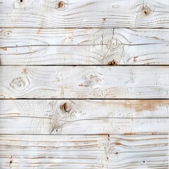 White wood texture background with knots and grains, art style rustic