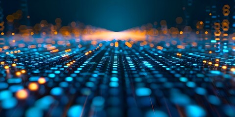 Fototapeta premium Leveraging Data for Informed Decision-Making in Big Data, IoT, and Analytics. Concept Data Analysis, Decision-Making, Big Data, IoT, Analytics