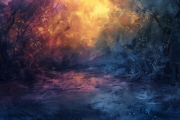 Fototapeta premium fire in the forest