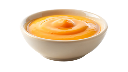 chili mayonnaise in mini bowl
