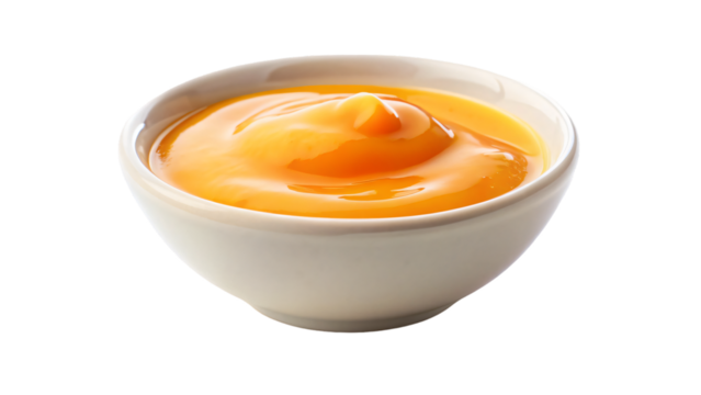 chili mayonnaise in mini bowl