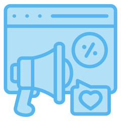 Advertising Icon For Design Element