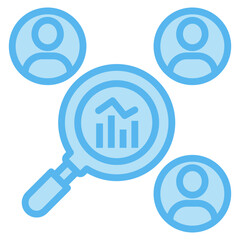 Competitive Analysis Icon For Design Element