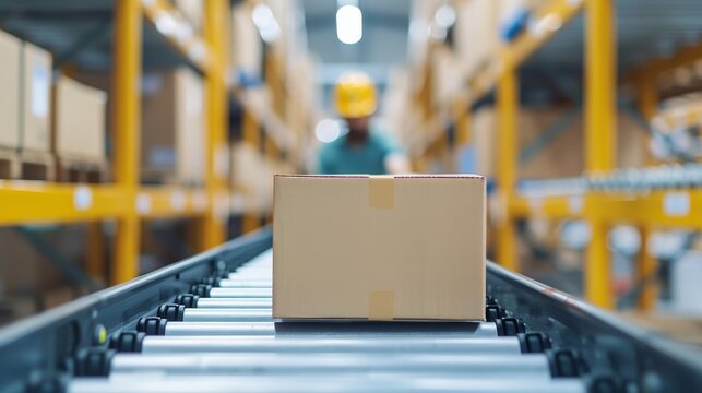 Fast dispatch operation, demonstrating rapid service and high effectiveness, workers coordinating with precision in a dynamic environment