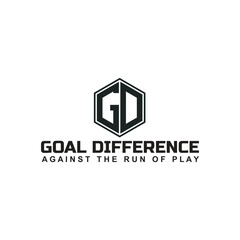 gradient letter initials logo vector illustration