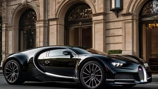  luxury classic car view
