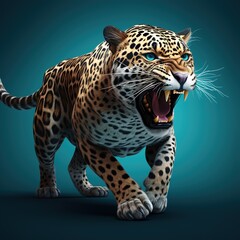 Obraz premium leopard in the zoo