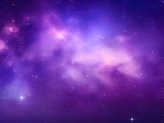 Fototapeta premium Starry Skies: Gradient Galaxy from Dark Navy to Soft Lavender