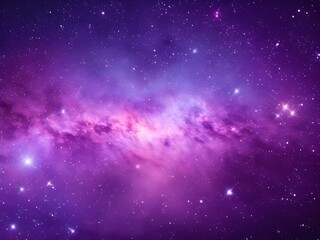 Fototapeta premium Starry Skies: Gradient Galaxy from Dark Navy to Soft Lavender