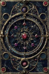 Baroque, Barocco Ornate Marble Ceiling Non-Linear Reformation Design with Intricate Accents Depicting Classic Elegance and Architectural Beauty