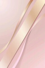 Obraz premium Soft gradient seamless transitions light pink gold background, minimal, simple, large copy space on center.