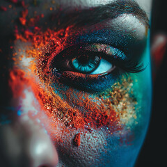 Naklejka premium rendered photos of colored plain texture made with generative AI