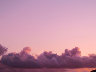 sunrise in the morning