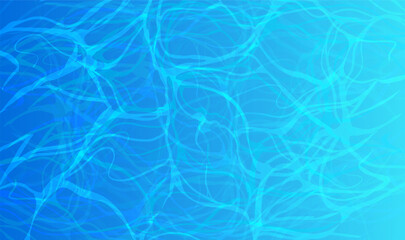 ゆらぐ海面の背景のイラスト