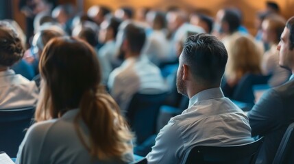 Obraz premium Encouraging public dialogue and engagement on AI ethics and regulation promotes transparency and accountability.