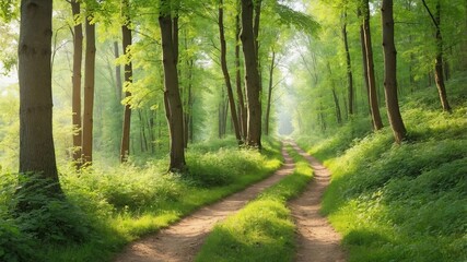  A Breathtaking Spring Forest