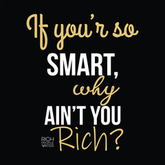 Obraz premium text based typography t shirt