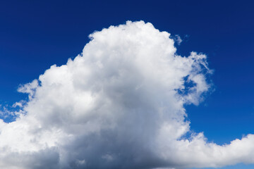 White And Gray Cumulus Cloud In Blue Sky