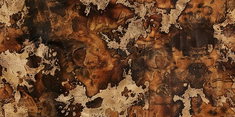 Abstract Brown and Beige Watercolor Texture
