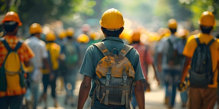 International Migrant Workers Day honors contributions of global migrant workforce. Concept Global Migration, Labor Rights, Celebrating Diversity, Economic Contributions, Social Impact