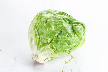 Natural organic iceberg salad cabbage