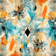 Fototapeta premium background with flowers