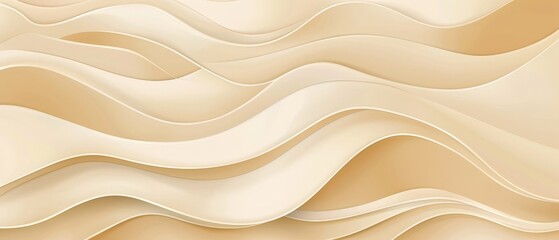 Beige sandstone wave pattern minimal vector illust  190