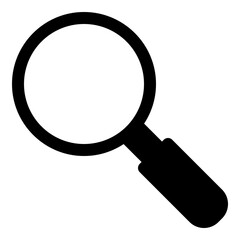 Magnifying Glass Icon for Search, Zoom and Explore