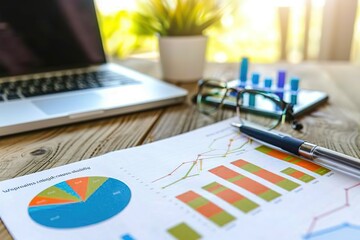 Analytics and business concept