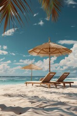 Fototapeta premium Beach Furniture