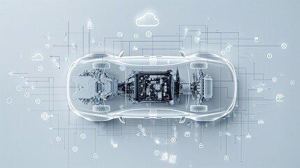 e/e architecture of software defined vehicle	
(SDV)