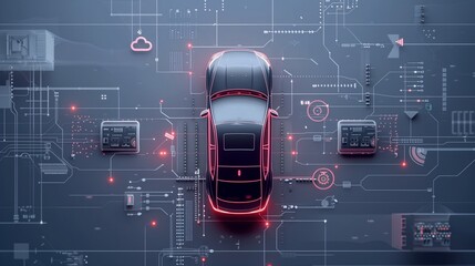 e/e architecture of software defined vehicle	
(SDV)