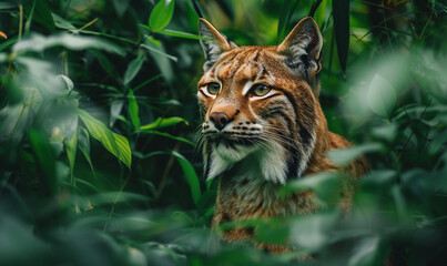 Fototapeta premium tiger in the jungle, close up wild animal photo, HD wallpapers of Wild Animals Photography