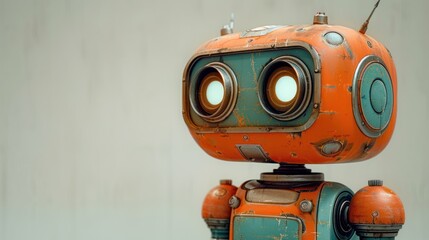 Fototapeta premium Vintage Robot