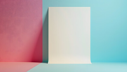 Naklejka premium paper mockup