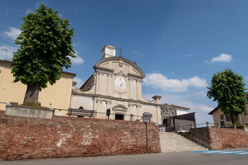 Obraz premium Santa Croce e della Conversione di San Paolo Copiano church