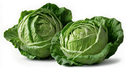 Cabbage isolated on white background