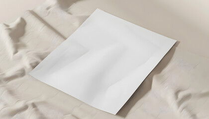 Obraz premium paper mockup