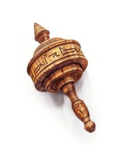 Wooden Spinning Top