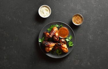 Bbq chicken wings