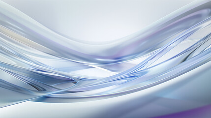 Fototapeta premium macro close up minimalist holographic background, smooth forms
