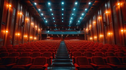 Empty Theater Seats