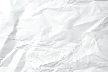 White Paper Texture background. Crumpled white paper abstract shape background with space paper for text