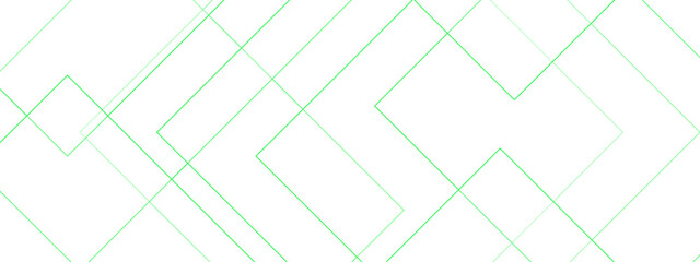 Abstract blueprint architecture concept with geometric Concept of green line. Bright space with lines effect decoration and line stripes. Colorful striped diagonal line technology concept.