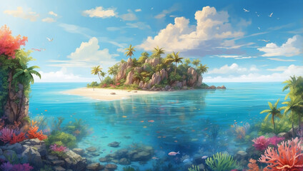 Fototapeta premium Paradise