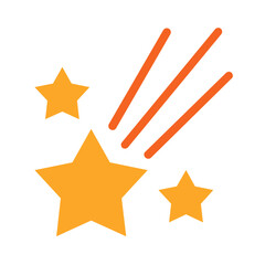 star flat icon design